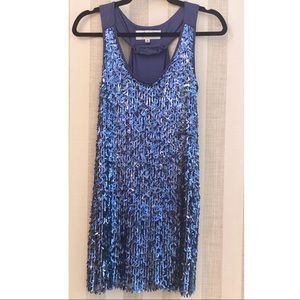 Stunning Badgley Mischka Sequin Dress Sz. XS
